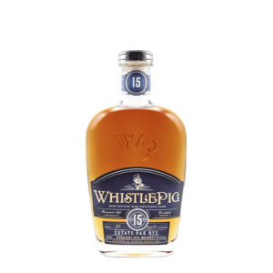 WhistlePig, Straight Rye Estate Oak 15YO