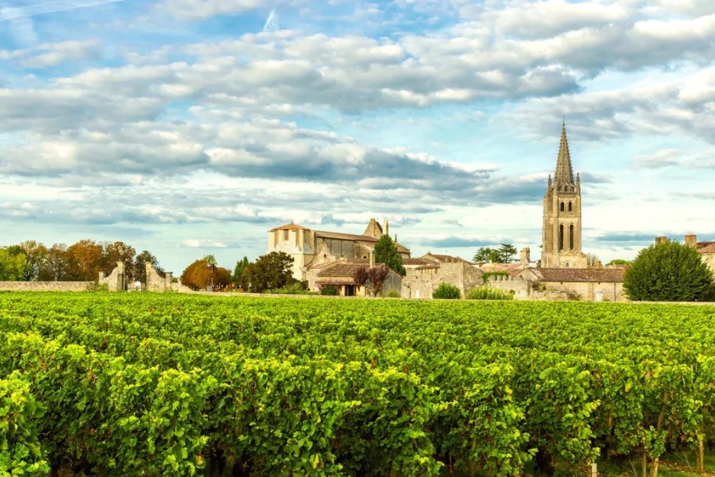 Bordeaux, France, one of the top 5 wine region,