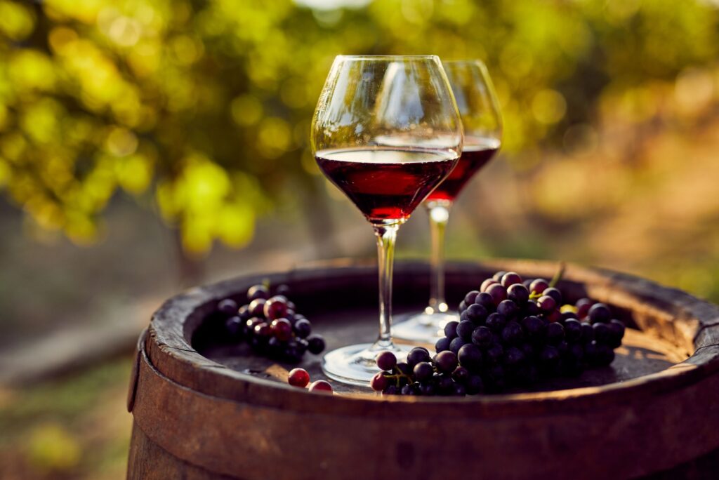 Climate change wine