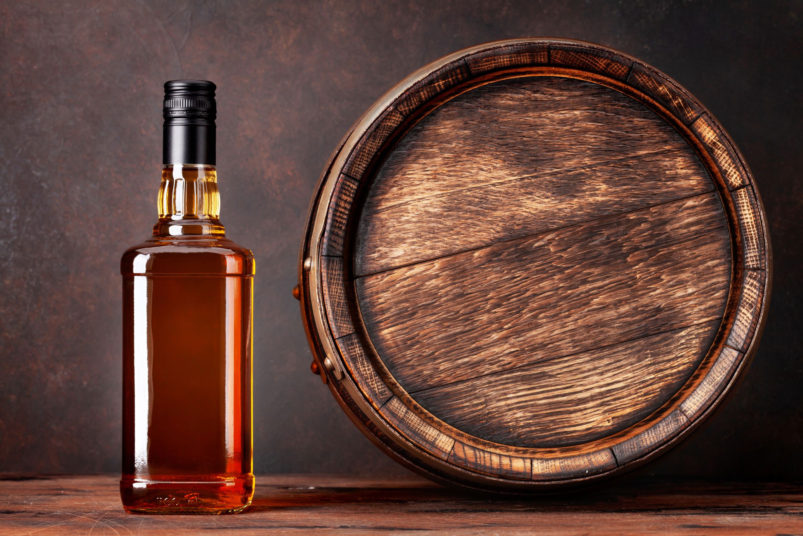 Fake whisky bottles