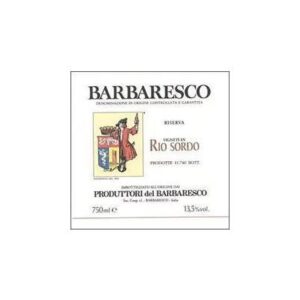 Produttori del Barbaresco, Barbaresco, Rio Sordo Riserva
