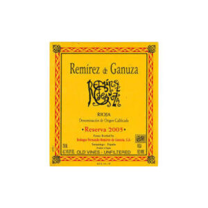 Remirez Ganuza, Reserva, Rioja