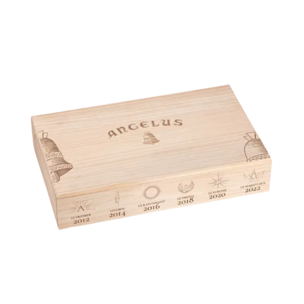 Chateau Angelus Decade Assortment case with (2012 – 2014 – 2016 – 2018 – 2020 – 2022)