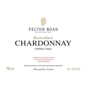 Felton Road, Block 2 Chardonnay, Central Otago