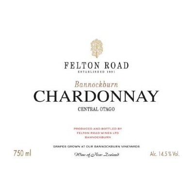 Felton Road, Block 2 Chardonnay, Central Otago