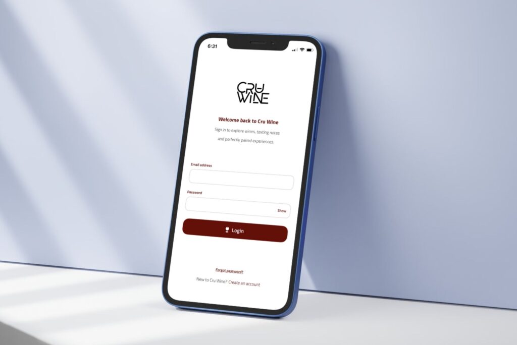 Cru Wine mobile app