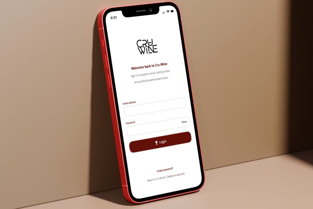Cru Wine mobile app