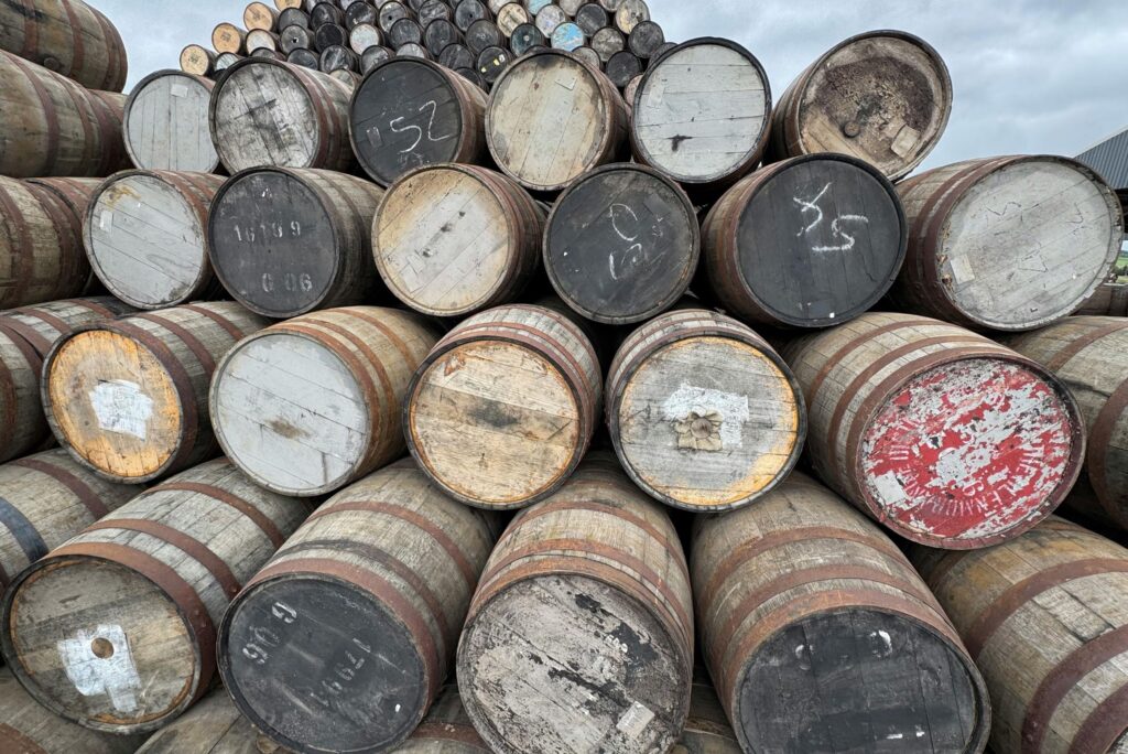 Premium Scotch whisky bottles after tariffs lifted